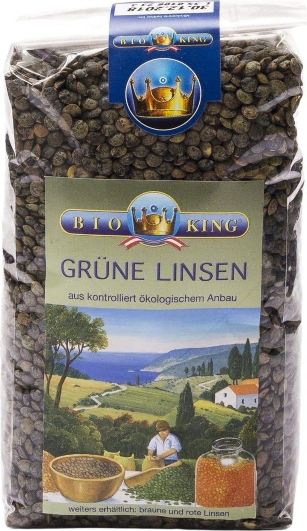 BioKing Biologische Groene Linzen