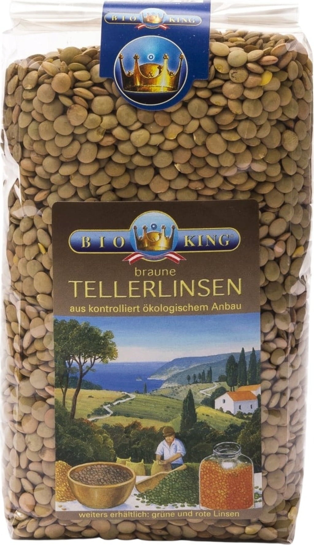 BioKing Biologische Bruine Linzen