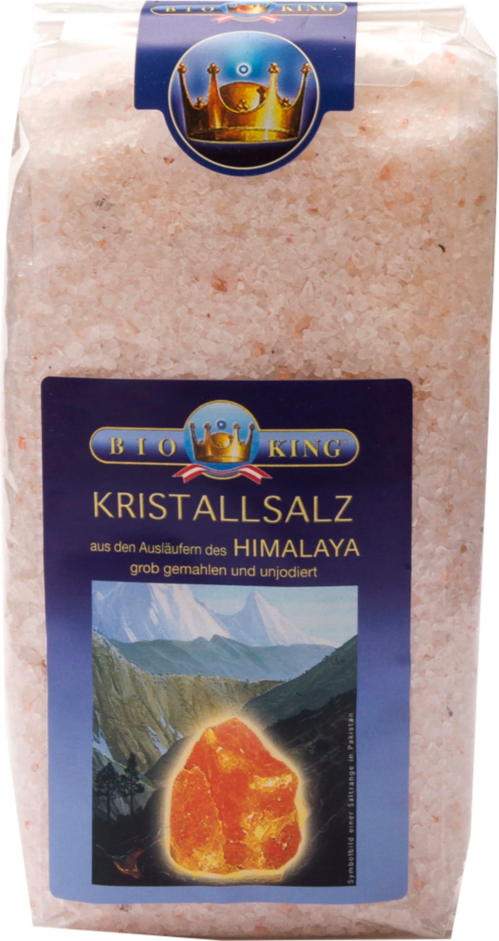 BioKing Kristallsalt Grovmalet