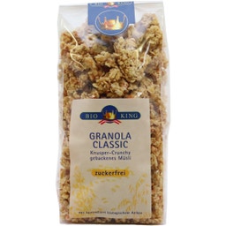 BioKing Bio Crunchy Granola Classic Zuckerfrei - 375 g