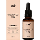 nu3 Vitamines D3 + K2 Vegan - 30 ml