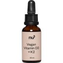 nu3 Vitamines D3 + K2 Vegan - 30 ml