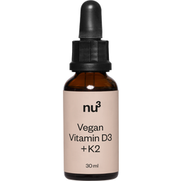 nu3 Vitamines D3 + K2 Vegan - 30 ml