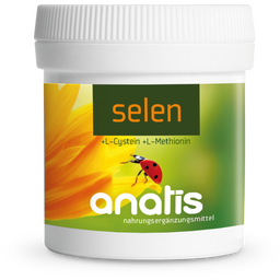 anatis Naturprodukte Sélénium + L-Cystéine + L-Méthionine - 60 gélules
