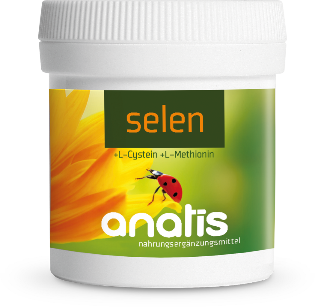 anatis Naturprodukte Selen + L-Cystein + L-Methionin - 60 Kapseln