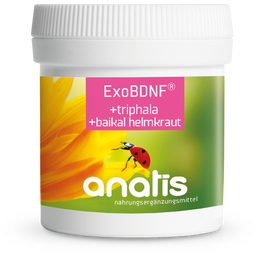 anatis Naturprodukte ExoBDNF® + Triphala + Baikal Helmkraut - 60 Kapseln