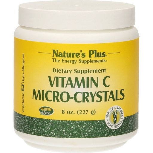 Nature's Plus Vitamin C mikrokristali - 227 g
