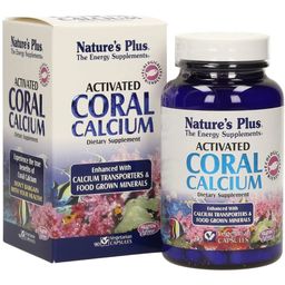 Nature's Plus Activated Coral Calcium® - 90 Kapsułek roślinnych