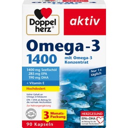 Doppelherz Omega-3 1400 mg - 90 Kapseln