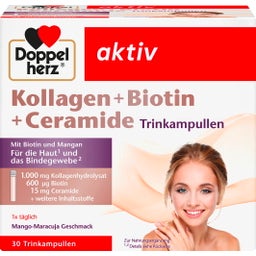Doppelherz Kollagen + Biotin + Ceramide - 30 Ampullen