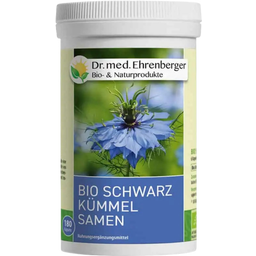 Dr. med. Ehrenberger Bio- & Naturprodukte Bio semena černého kmínu - 180 kapslí