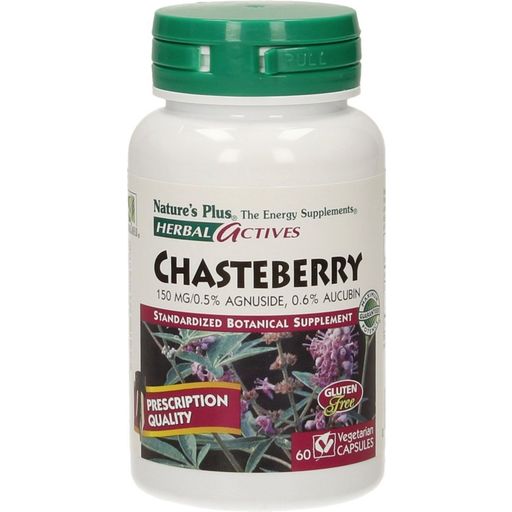 Herbal actives Chasteberry - Целомъдрено дърво - 60 вег. капсули