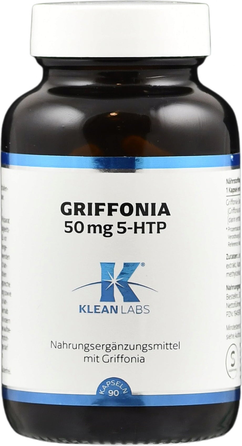 KLEAN LABS Griffonia 50 mg 5-HTP - 90 Cápsulas