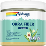 Solaray Fibra di Okra in Polvere
