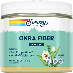Solaray Okra Fiber Powder - 74,70 g