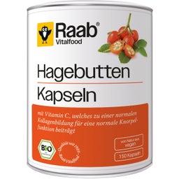 Raab Vitalfood Escaramujo Bio en Cápsulas - 150 cápsulas