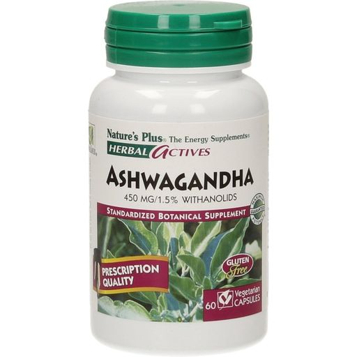 Herbal actives Ашваганда - 60 вег. капсули