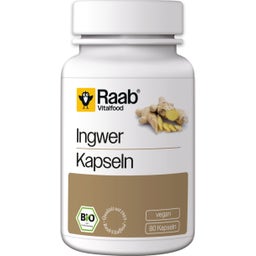 Raab Vitalfood Zenzero Bio in Capsule - 80 capsule