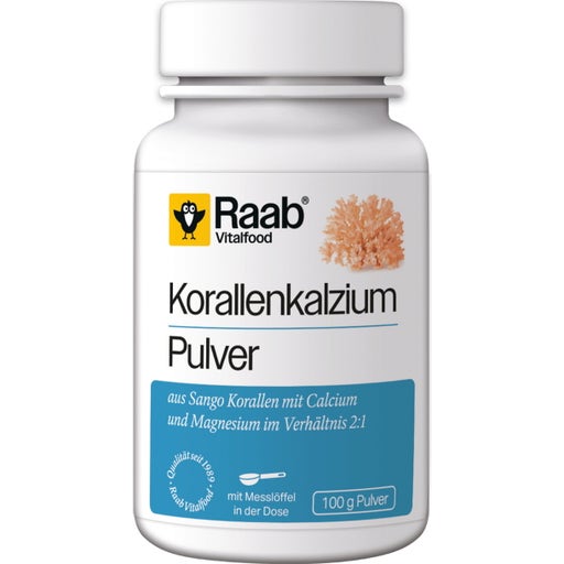 Raab Vitalfood Korallenkalzium Pulver - 100 g