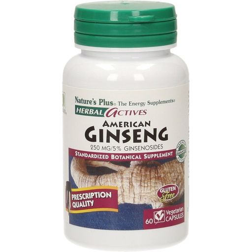 Herbal actives Ginseng americano 250 mg - 60 capsule veg.