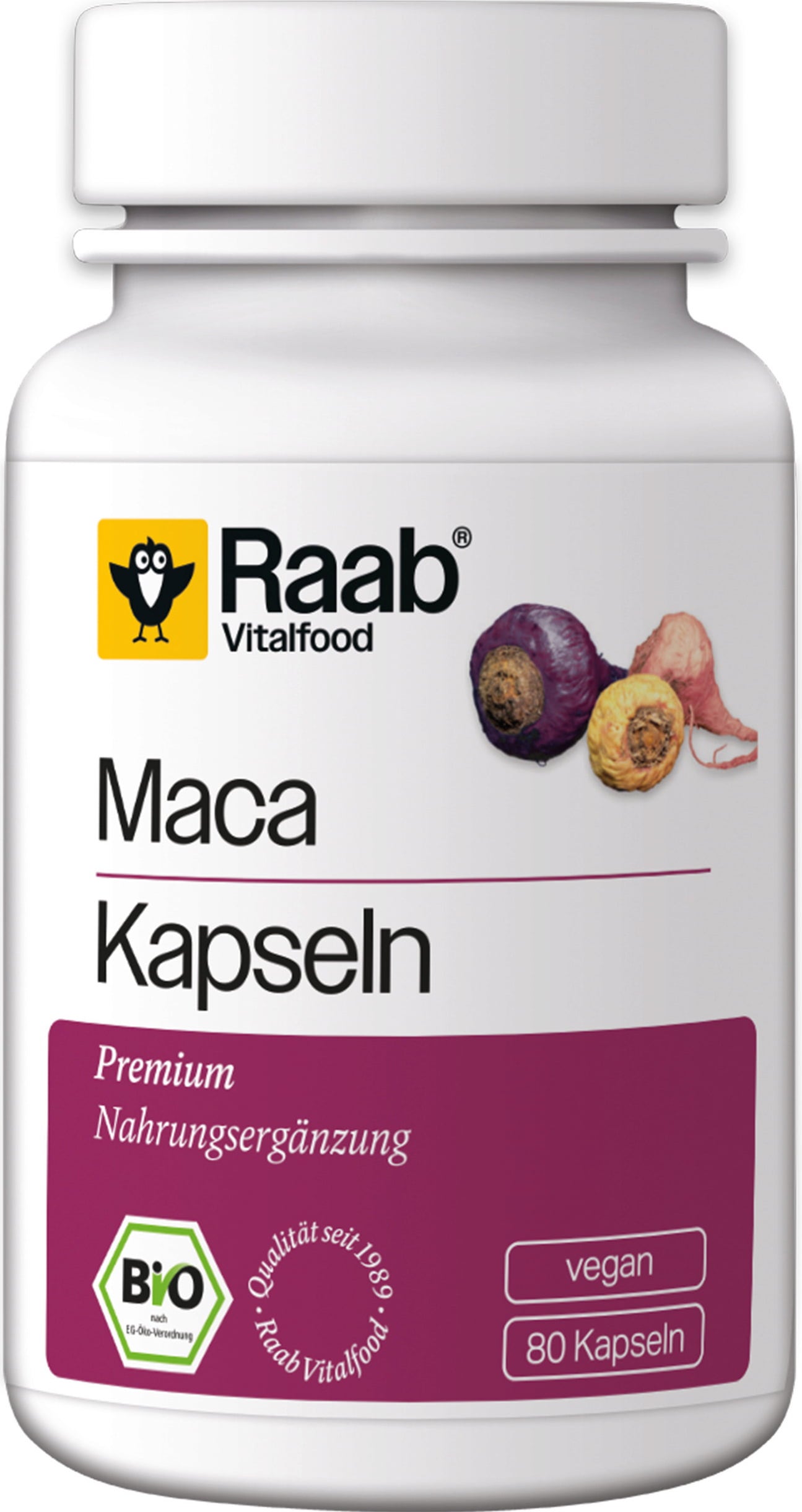 Bio maca kapsuly, 80 kapsúl