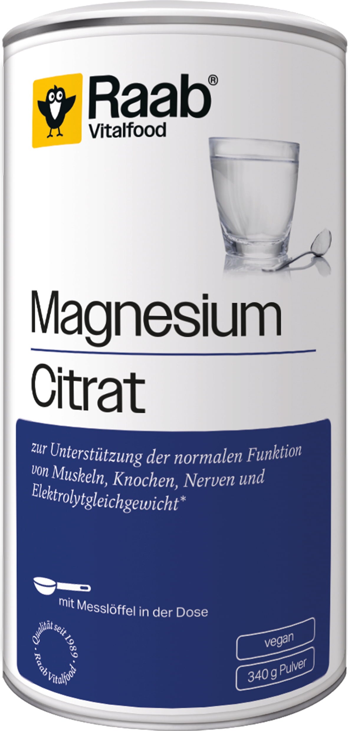 Raab Vitalfood Citrate de Magnésium en Poudre