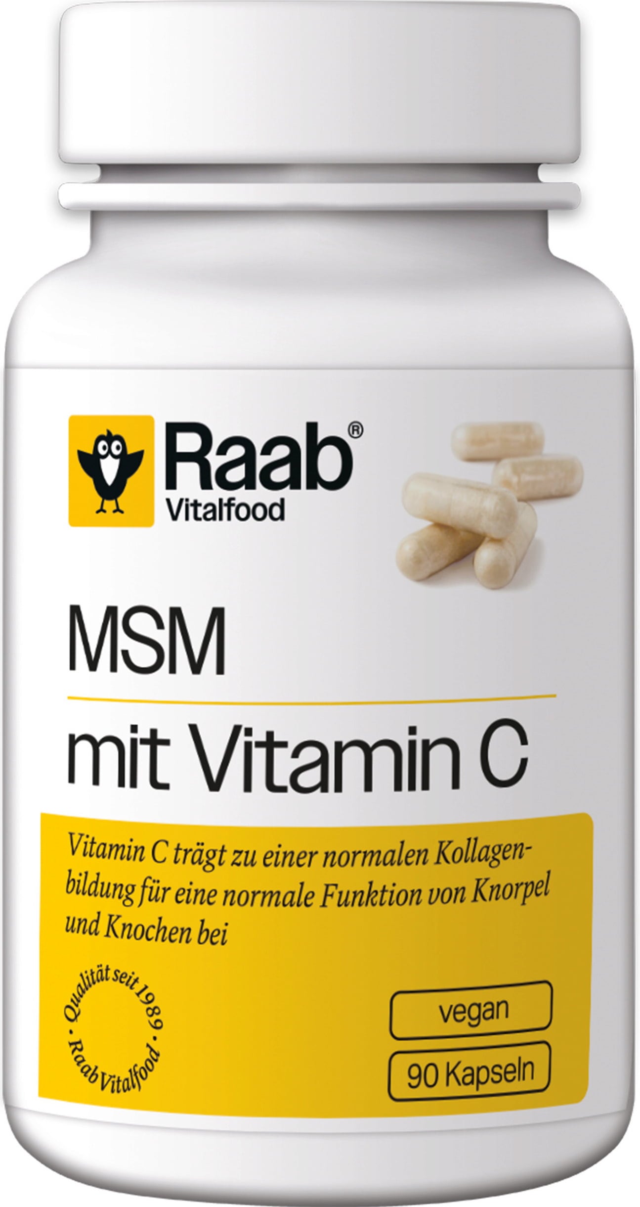 Raab Vitalfood MSM kapsuly - 90 kapsúl