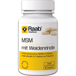 Raab Vitalfood MSM con Corteccia di Salice - 90 capsule