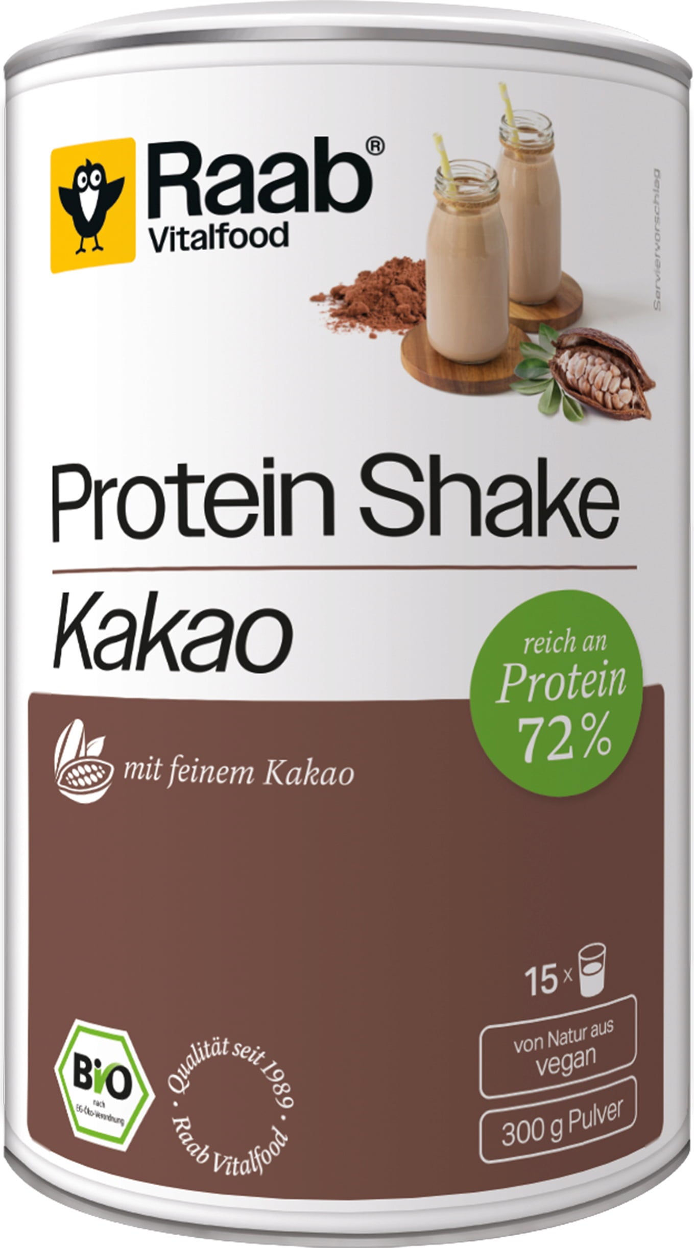 Protein Shake Bio, chocolat  (300 g)