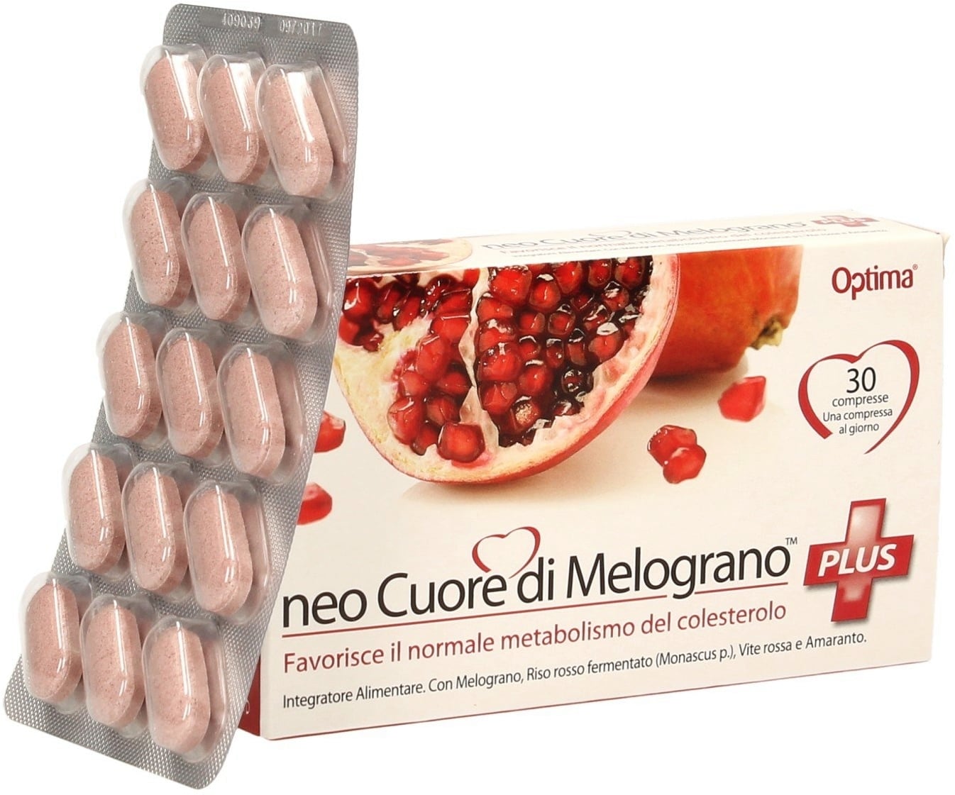Optima Naturals Neocuore Granatapfel plus - 30 Tabletten