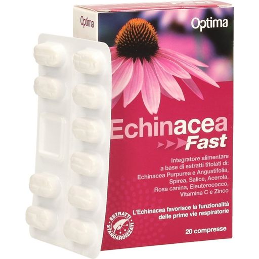 Optima Naturals Echinacea fast - 20 Comprimés