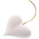 Heart-Shaped Fragrance Stone, White 