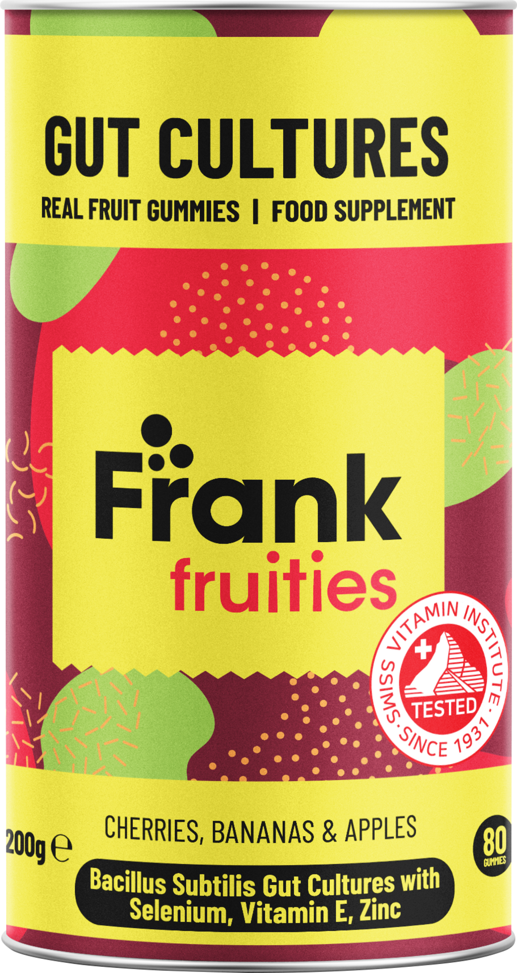 FRANK Fruities Gut Cultures - 200 g