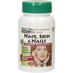 Herbal actives Włosy , skóra & paznokcie - 60 Tabletki