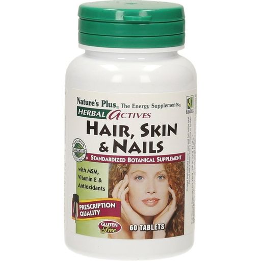 Herbal actives Hair, Skin & Nails - Hår, hud och naglar - 60 Tabletter