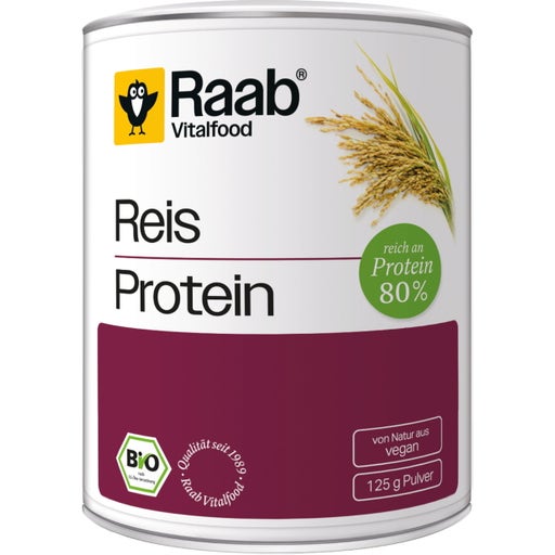 Raab Vitalfood Proteine di Riso Bio in Polvere - 125 g