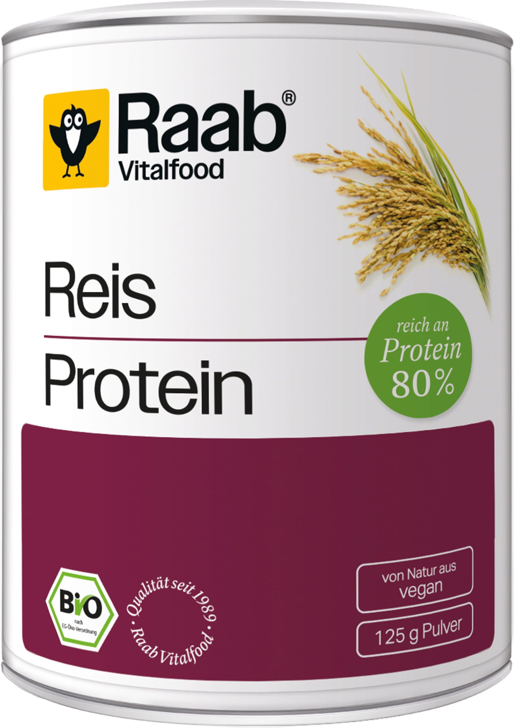 Raab Vitalfood Protéine de Riz Bio en Poudre