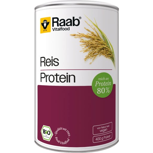 Raab Vitalfood Proteine di Riso Bio in Polvere - 400 g