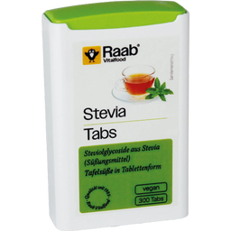 Raab Vitalfood Stevia Tabs - 300 compresse