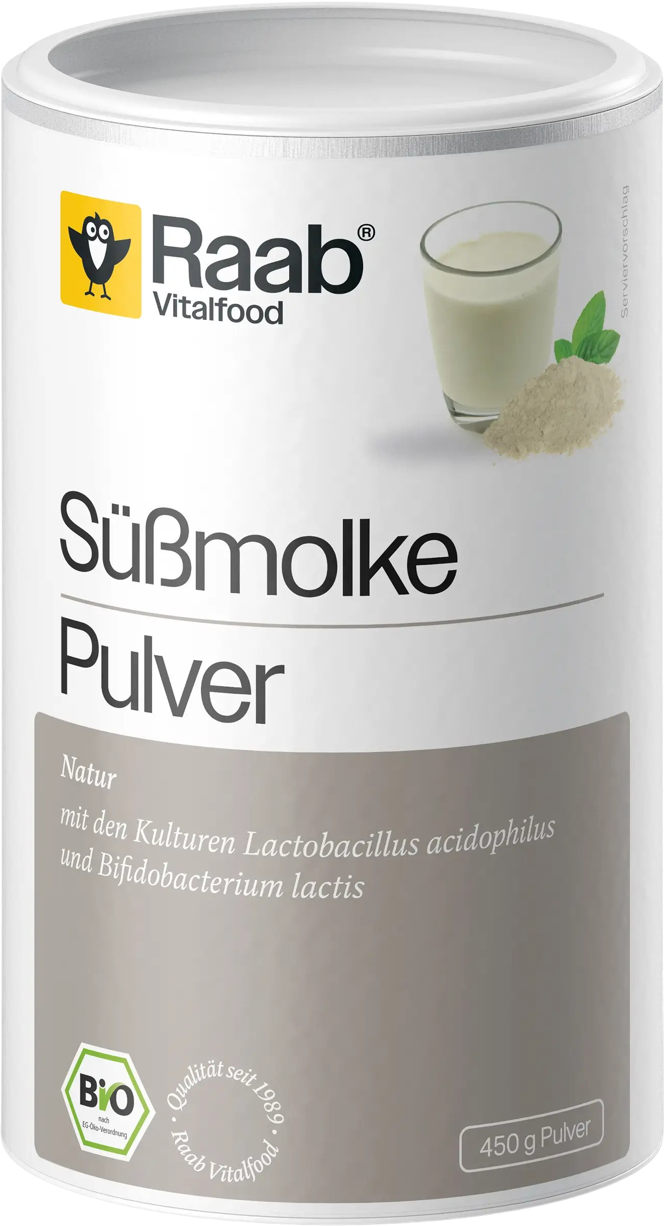 Raab Vitalfood Bio prírodná sladká srvátka