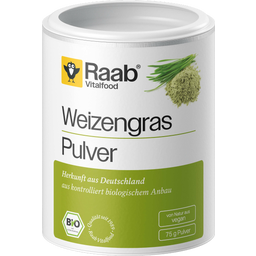 Raab Vitalfood Erba di Grano Bio in Polvere - 75 g
