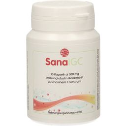 SanaCare SanaIGC imunoglobuliny z kolostra - 30 kapslí