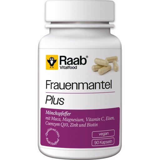 Raab Vitalfood Frauenmantel plus "für Frauen" - 90 Kapseln