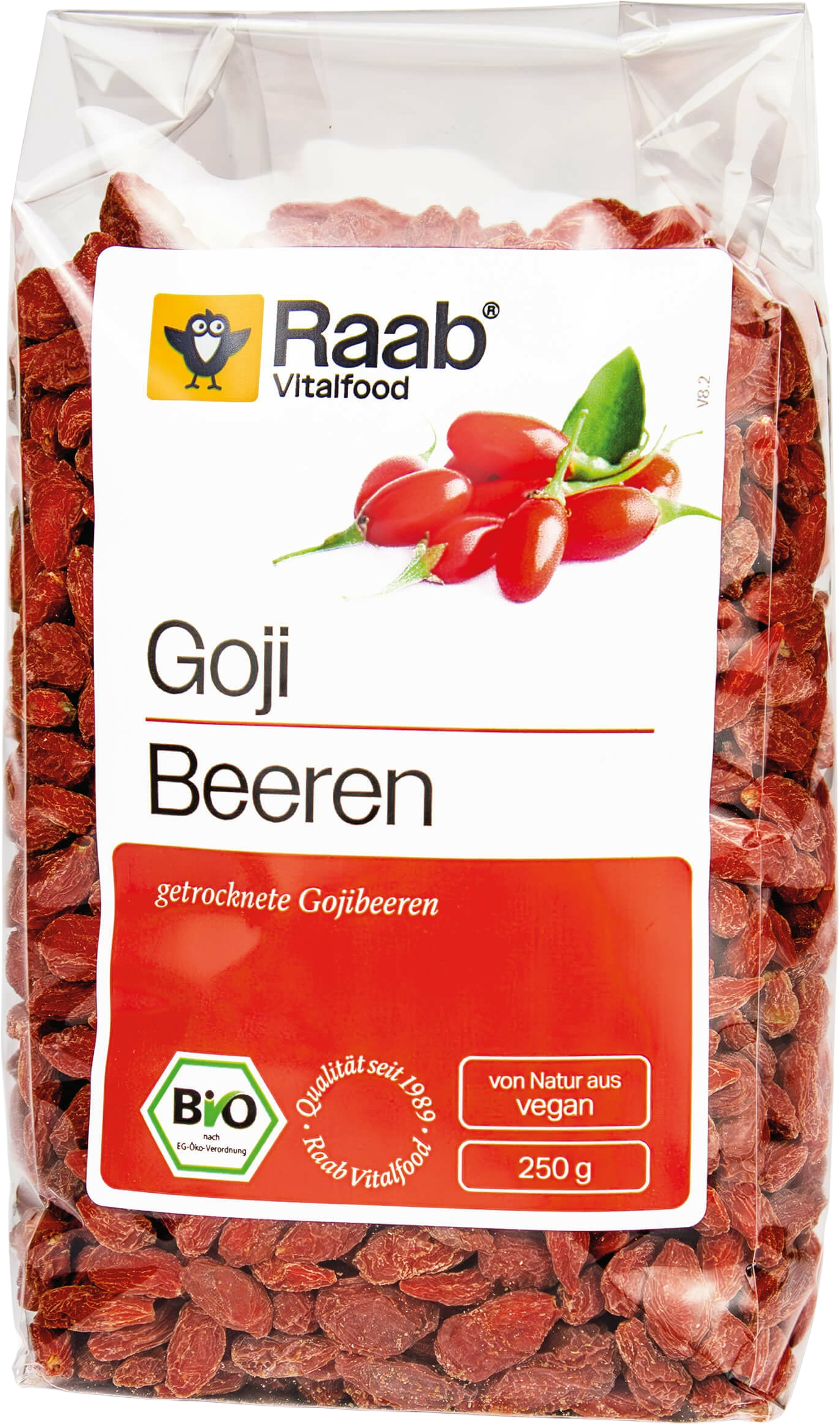 Raab Vitalfood GmbH Bio goji bogyó - 250 g