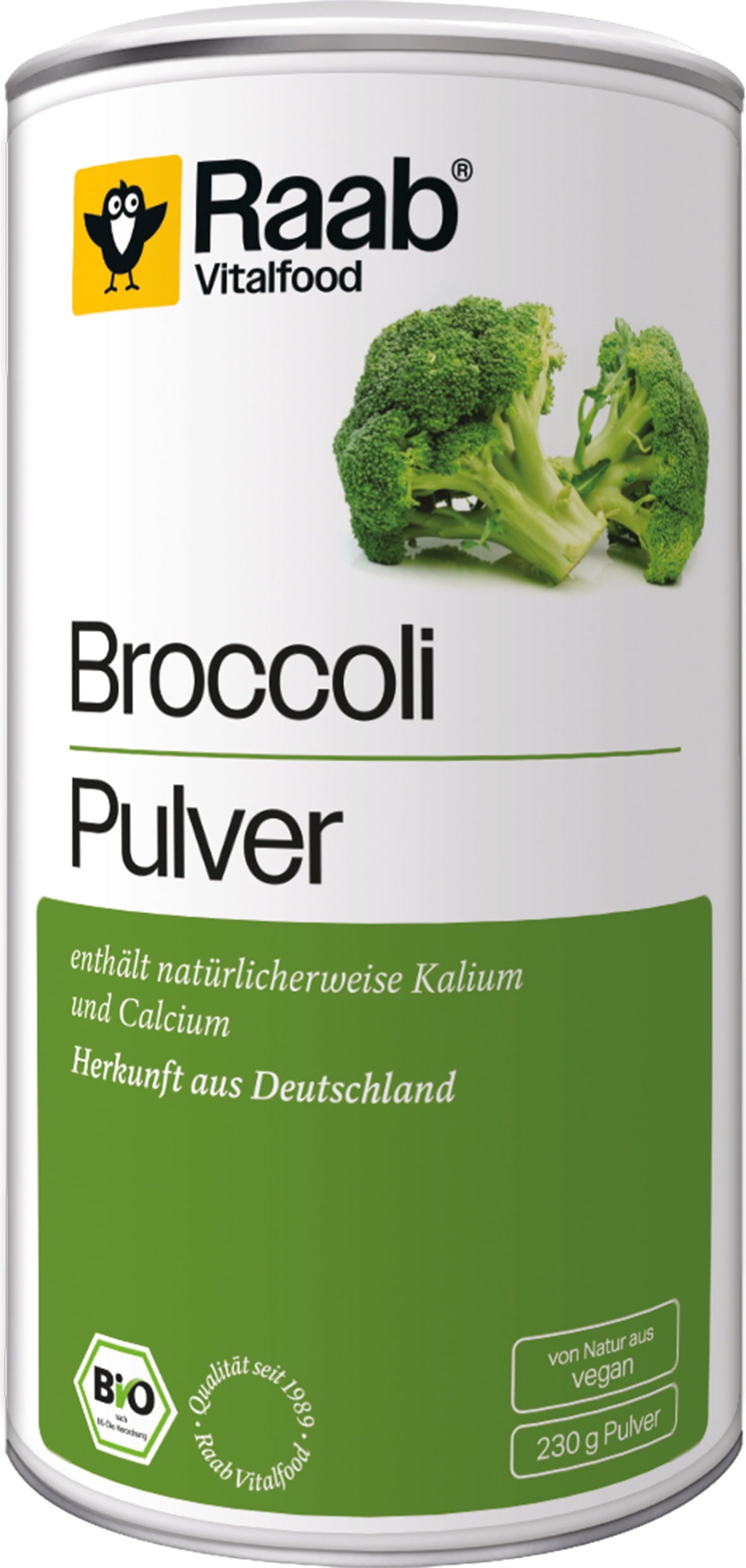 Brócolos Orgânicos em Pó, 230 g