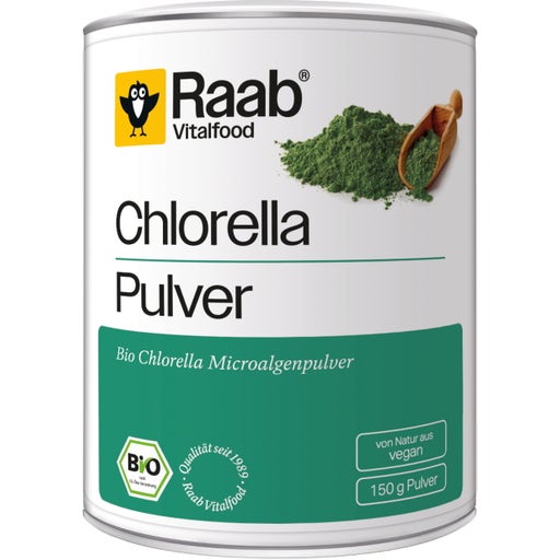 Raab Vitalfood Chlorella Pulver Bio - 150 g