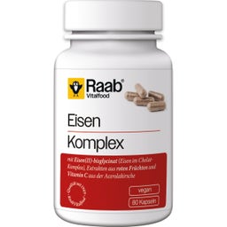 Raab Vitalfood Complesso di Ferro - 80 capsule