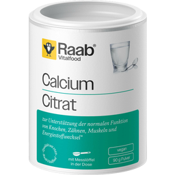 Raab Vitalfood Citrato di Calcio in Polvere - 90 g