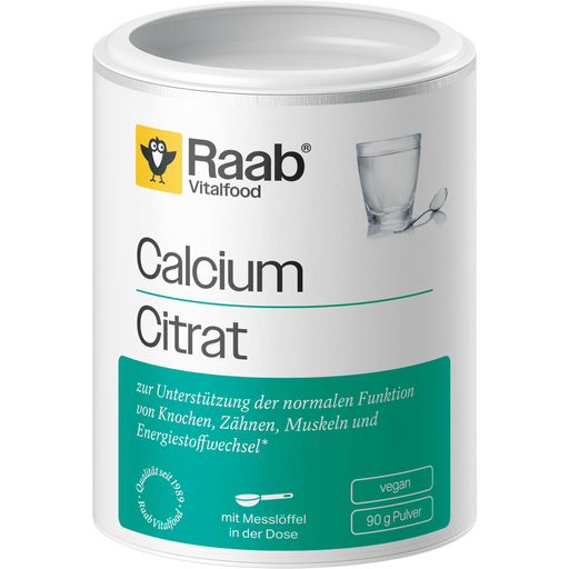 Raab Vitalfood Calciumcitrat Pulver - 90 g