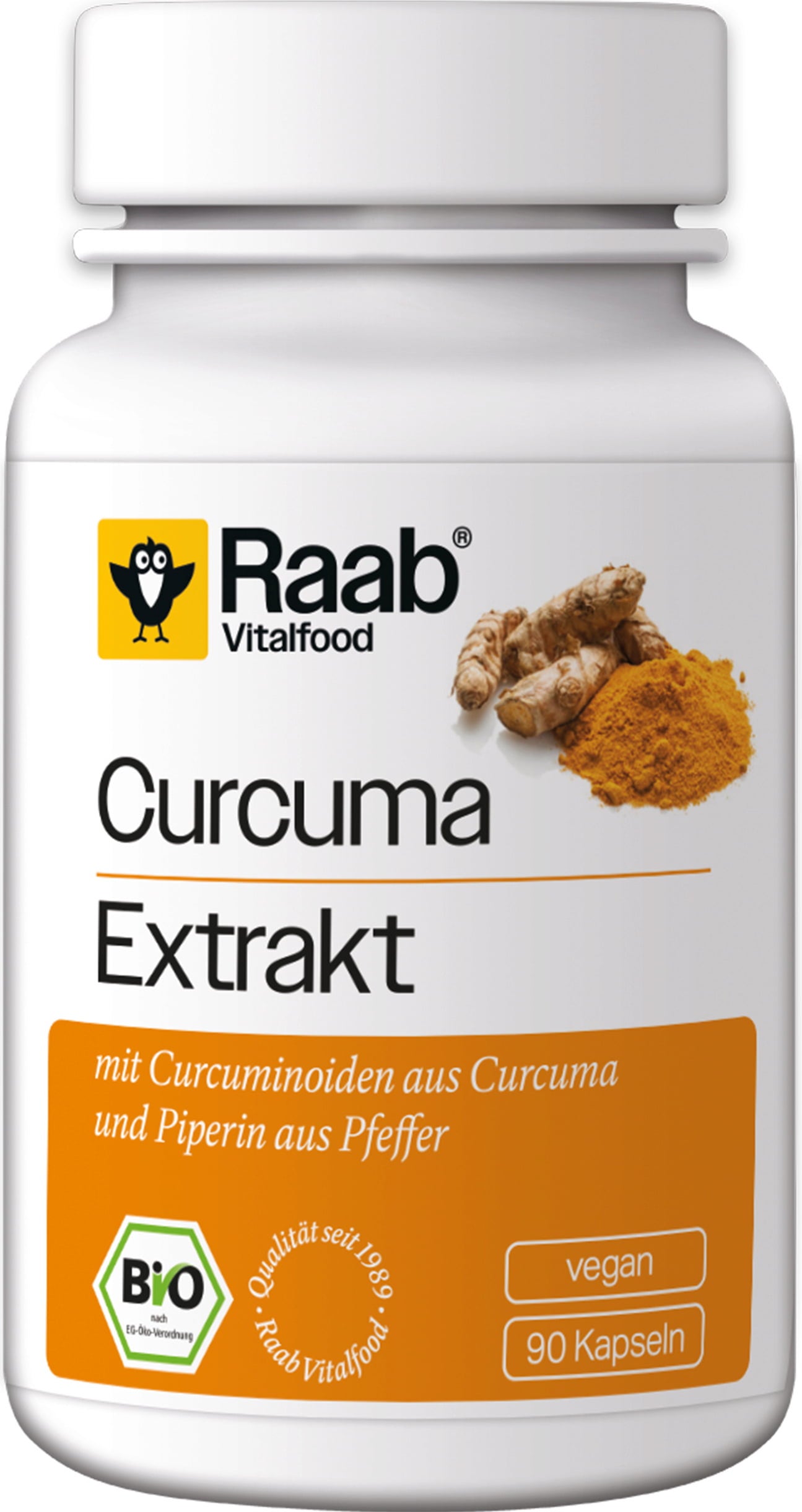 Curcuma Extrakt Bio, 90 kapszula